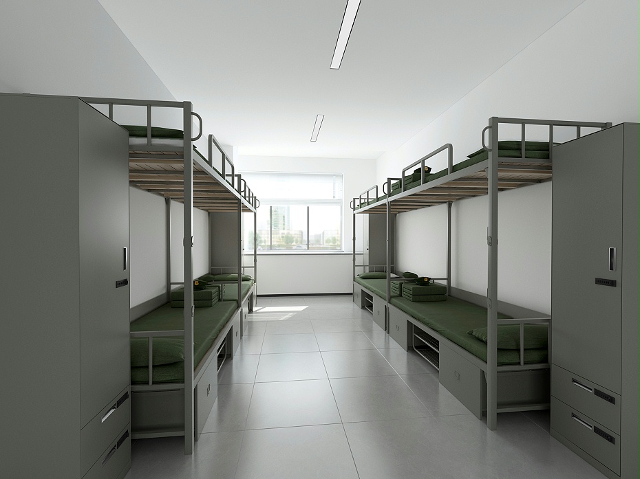 铁架床-8人宿舍