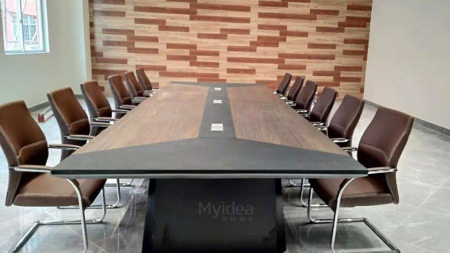 北欧会议桌简约复古办公桌简约工作台
