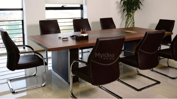 简约桌椅组合-办公会议桌椅