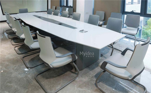 简约桌椅组合-办公会议桌椅
